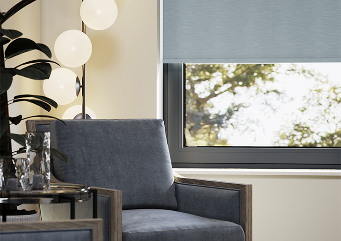 Solento (Blackout), Permafrost - Roller Blind - Image 5